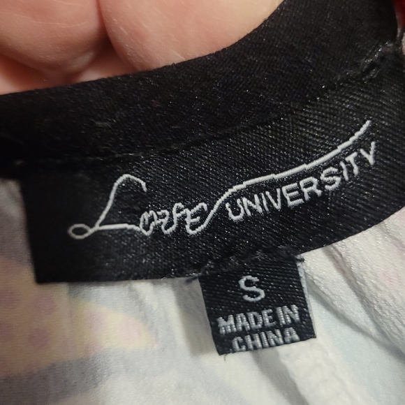 Love university cartoon skirt S womens M popeye bang boom - Picture 4 of 4